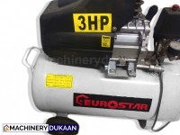 Eurostar Air Compressor 3 HP with 50L Tank ALUMINIUM